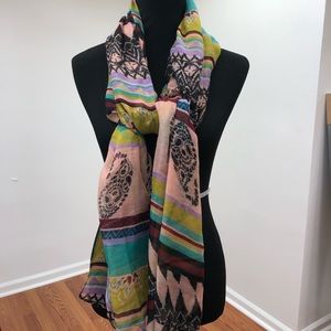 Beautiful multi-colored scarf